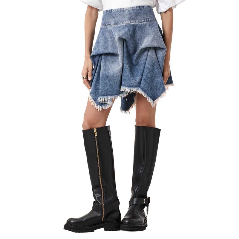 AllSaints Crissy Denim Mini Skirt image number 0